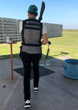 BRONZE WING Men's Shooting Vest - BLACK (Right Hand)