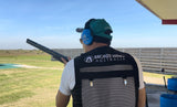 BRONZE WING Men's Shooting Vest - BLACK (Right Hand)