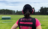 BRONZE WING Ladies Shooting Vest - PINK (Right Hand)