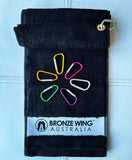 BRONZEWING Shooting Towel - Black