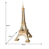 ROBOTIME Eiffel Tower 3D Wooden Puzzle