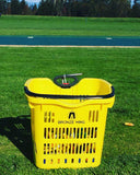 BRONZE WING Yellow Shell Basket