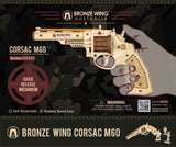 BRONZE WING Corsac M60 Rubber Band Revolver