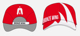 BRONZE WING Cap - RED BW Design