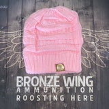 BRONZE WING Ponytail Beanie