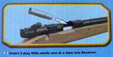 Electronic Bolt Action Toy Rifle with Scope