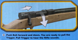 Electronic Bolt Action Toy Rifle with Scope