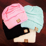 BRONZE WING Ponytail Beanie