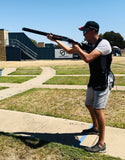 BRONZE WING Men's Shooting Vest - BLACK (Right Hand)