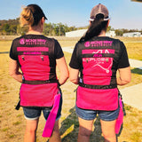 BRONZE WING Ladies Shooting Vest - PINK (Right Hand)