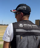 BRONZE WING Men's Shooting Vest - BLACK (Right Hand)