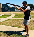 BRONZE WING Men's Shooting Vest - BLACK (Left Hand)