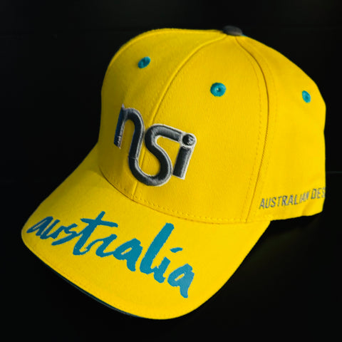 NSI AUSTRALIA Cap - Yellow