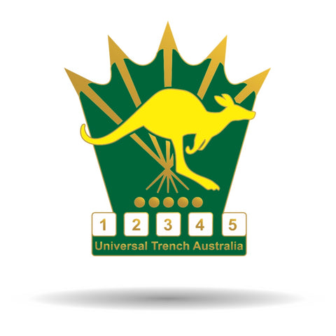 UNIVERSAL TRENCH Australia Collectable Pin