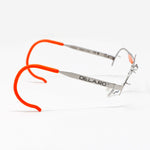 DE.LA.RO - Frame with Curved Temple Tips & Case (without lenses)