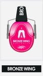 BRONZE WING Earmuffs - Pink!