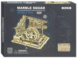 ROBOTIME Marble Squad 3D Wooden Puzzle