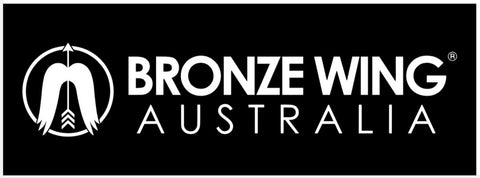 Sticker - BRONZE WING Australia (Black)