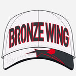 BRONZE WING Cap - WHITE BW Design